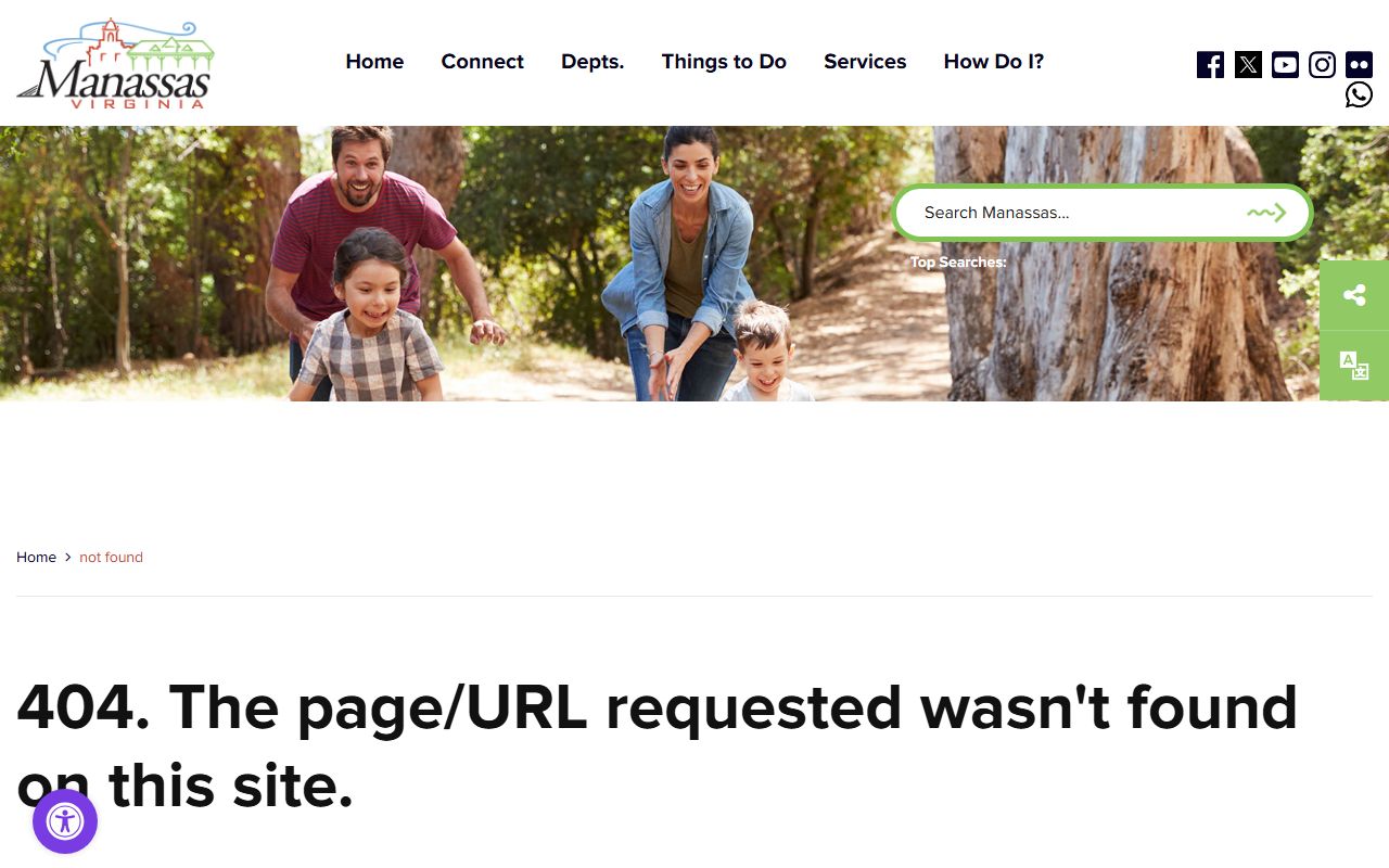 Manassas Police Department website for blotter records and FOIA requests