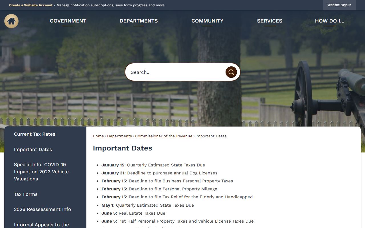 Appomattox County Sheriff's Office website Virginia police blotter